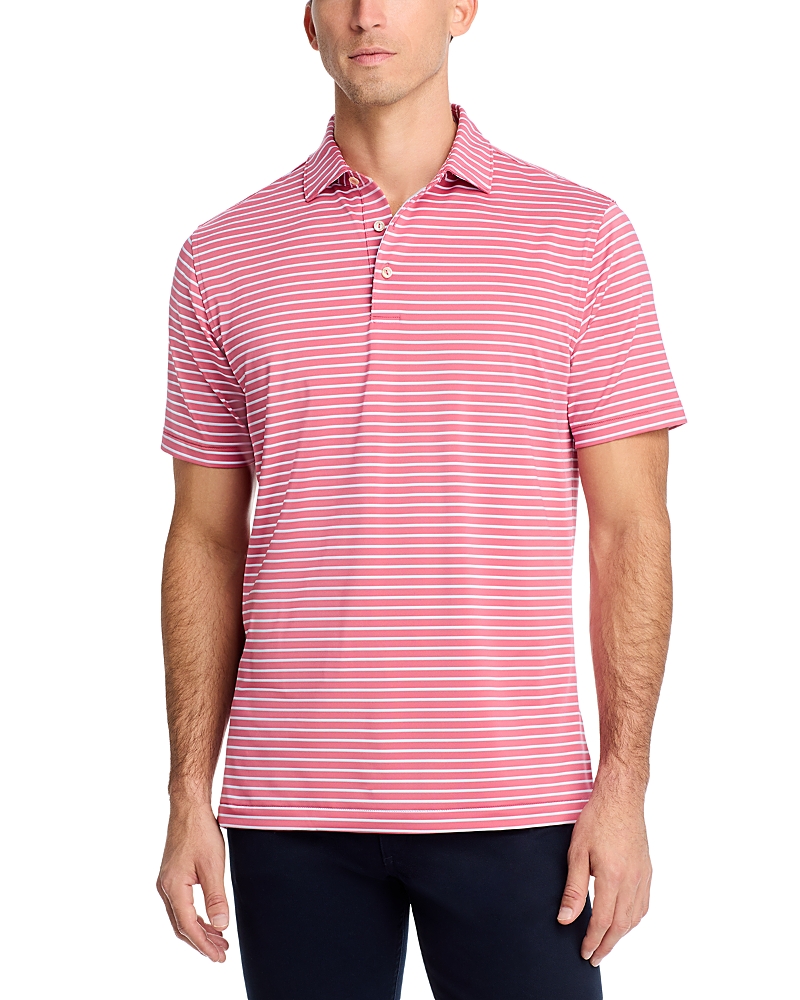 Peter Millar Dunnes Performance Polo Shirt In Pink