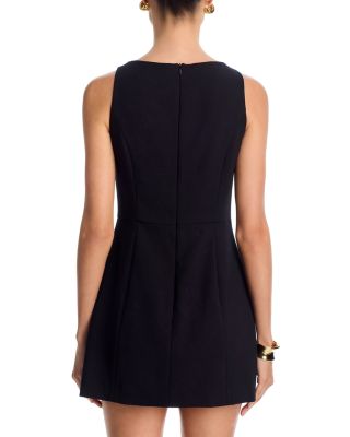 Whisper Boat Neck Mini Dress