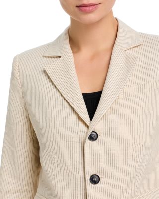 Striped Blazer & Shorts