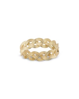 Groovy Braided Band in 14K Yellow Gold