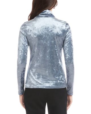 Gwen Mock Neck Long Sleeve Top