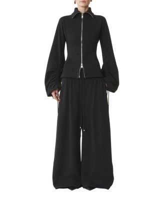 Cotton Fleece and Cashmere Pants