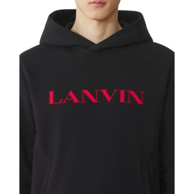 Embroidered Cotton Hoodie