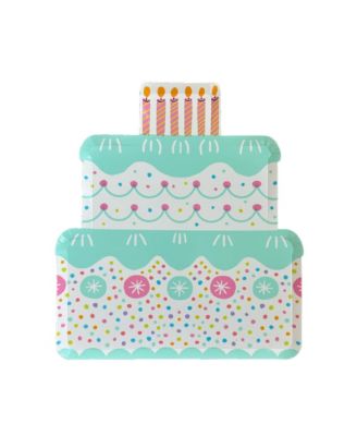 It's A Birthday Cake Large Paper Plates, Set of 8