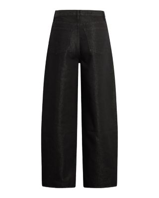 Bailey Relaxed Barrel Jeans in Metallic Rinse