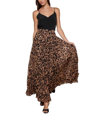 Torin Pleated Maxi Skirt