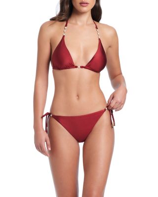 Classic Triangle Bikini Top &amp; Tie Side Bikini Bottom