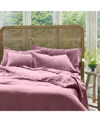 Plain Linen Duvet Cover, Queen