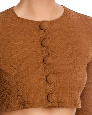 Cropped Cover-Up Cardigan