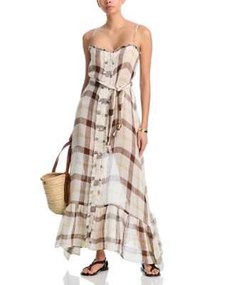 Belted Cover-Up Dress