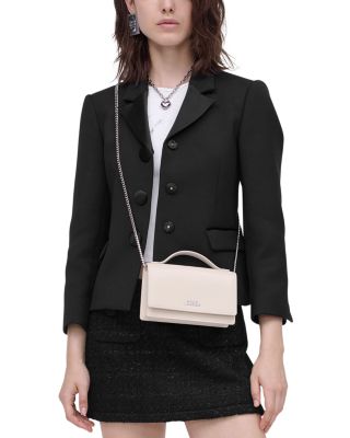 The Glam Mirror Leather Mini Bag