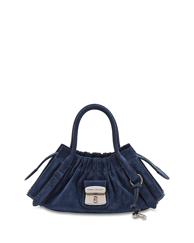 Marc Jacobs The Dakota Small Suede Satchel In Blue