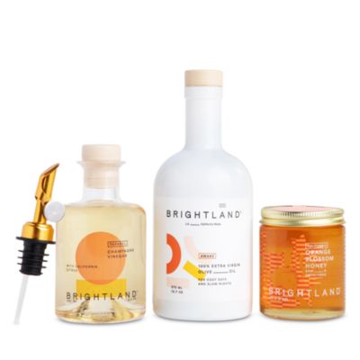 The Golden Hour Olive Oil, Vinegar & Honey Gift Set