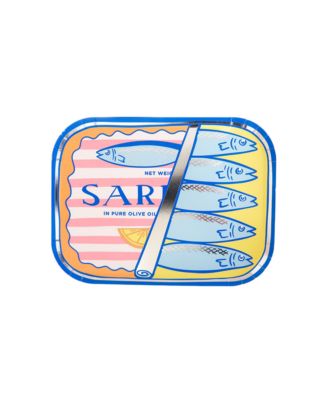 Le Dinner Sardine Can Paper Dinner Plates, Set of 8