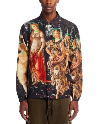 Printed Snap Front Jacket