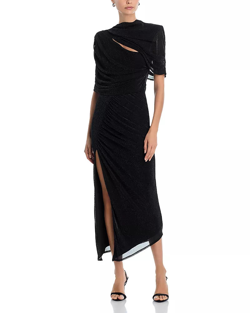 Black Halo Vionna Midi Dress