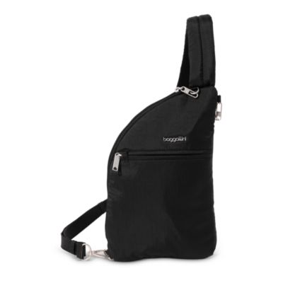 The Travel Smart Edit Securtex Anti Theft Half Moon Sling Bag