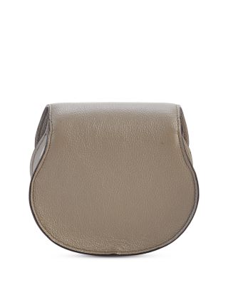 Marcie Small Leather Saddle Bag