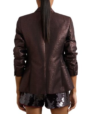 Sienna Metallic Blazer