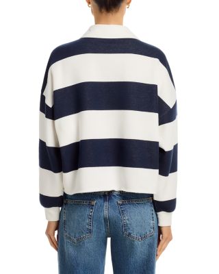 Cropped Oversized Polo Sweater - Exclusive