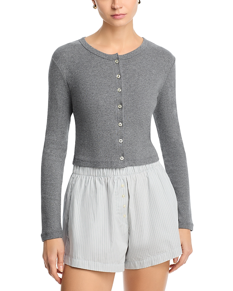 Leset Nando Cardigan In Gray