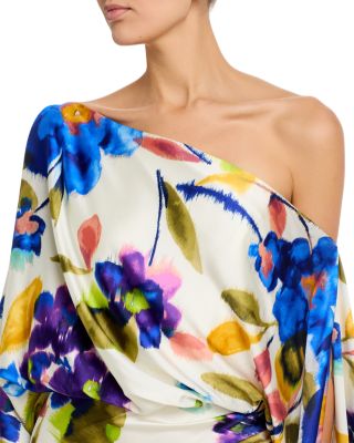 Noel Silk Blend Maxi Dress