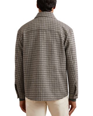Liam Houndstooth Overshirt