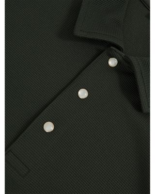 Tivolli Long Sleeved Textured Polo  