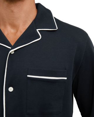 Aubrey Piped Pajama Set