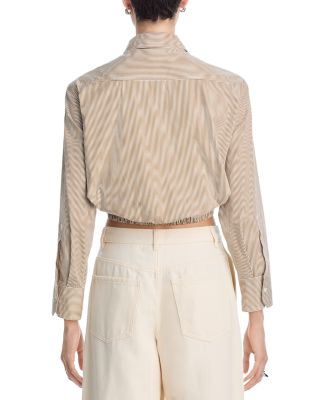 Leo Button Front Top