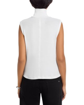 The Knit Turtleneck Tank Top