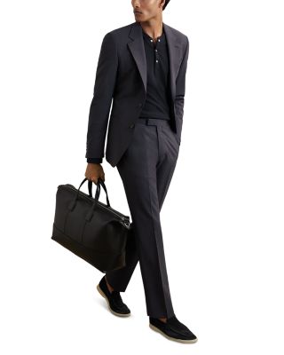 Carmello Long Sleeved Texture Grandad Henley