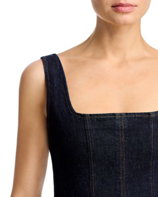 Perla Denim Minidress