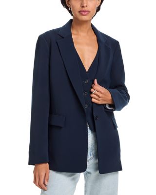 Jennifer Combo Crepe Blazer & Vest Set