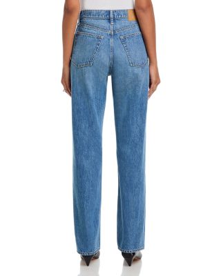 Shea High Rise Straight Jeans in Balboa Shadow