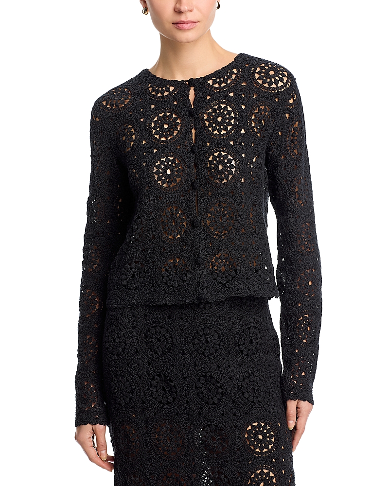 Frame The Crochet Cardigan