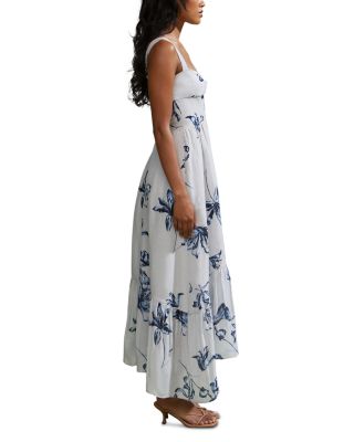 Evris Ruffle Hem Dress