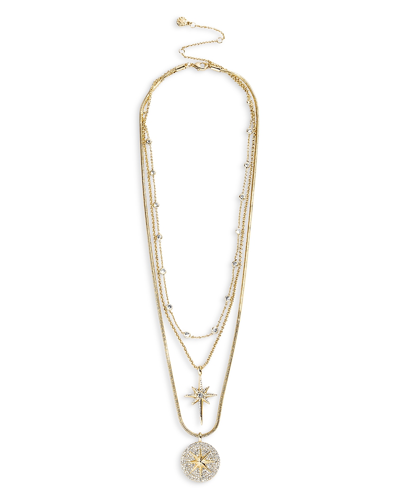 Baublebar Lyra Celestial Layered Necklace In Gold