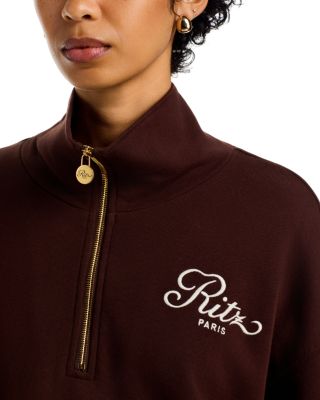 The Ritz Half Zip Polo Sweatshirt