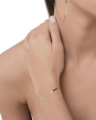 14K Gold Polished Link Chain Bracelet