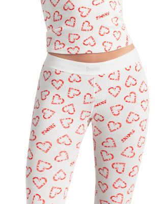 Cotton Rib Henley & Leggings Set