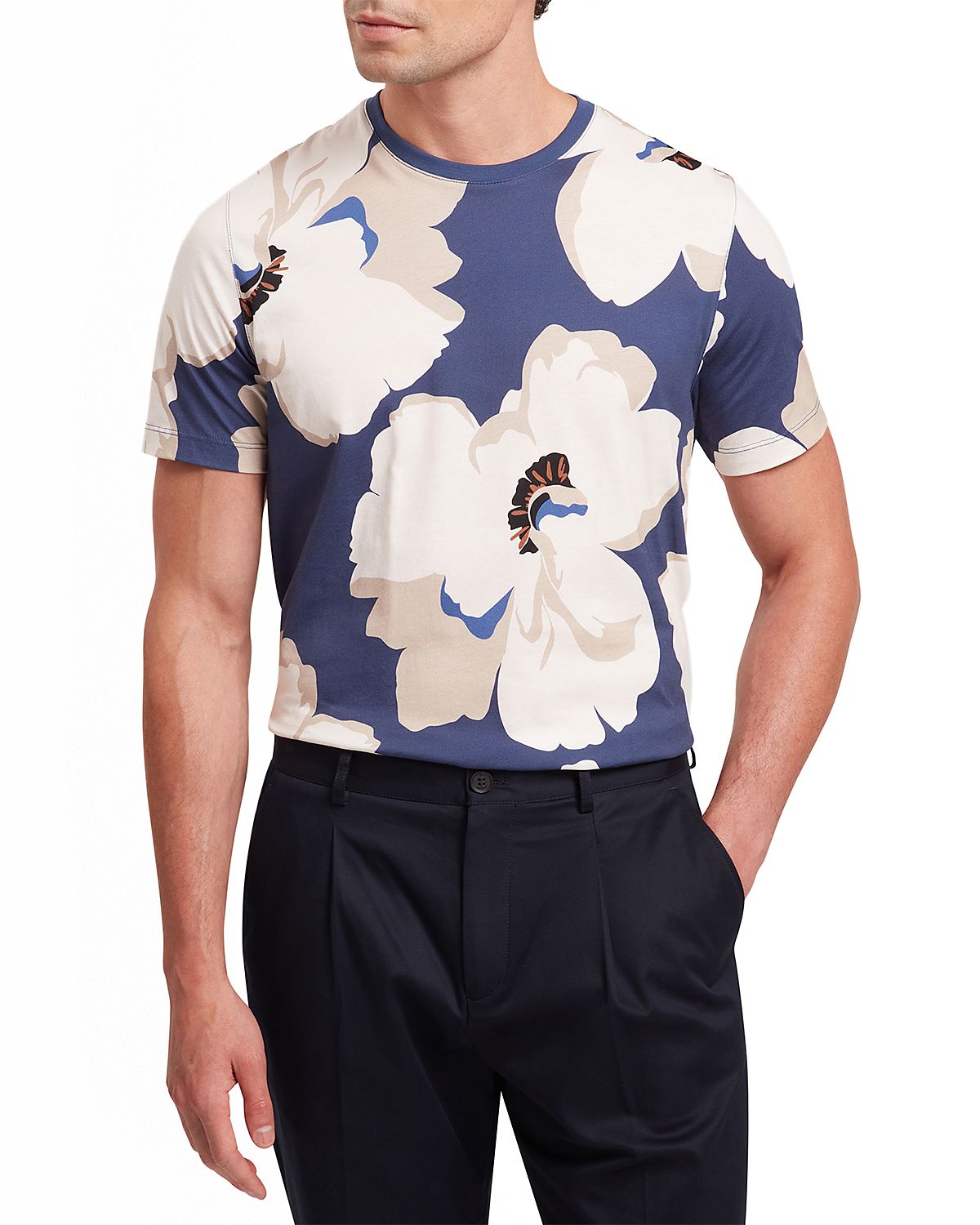 Ted Baker Kathan Bold Floral Print Tee