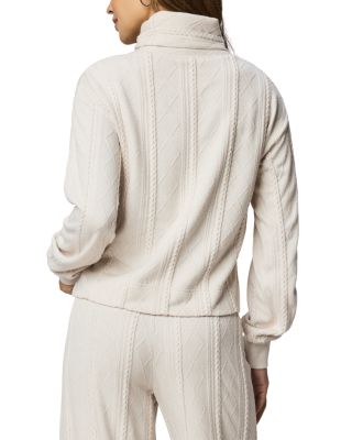 Cable Lounge Turtleneck Top