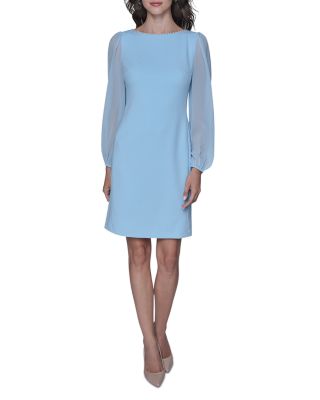 Scuba Crepe Sheath Dress
