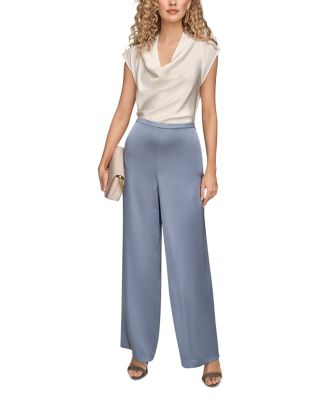 Satin Wide Leg Pants