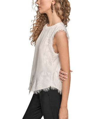 Lace Trim Top