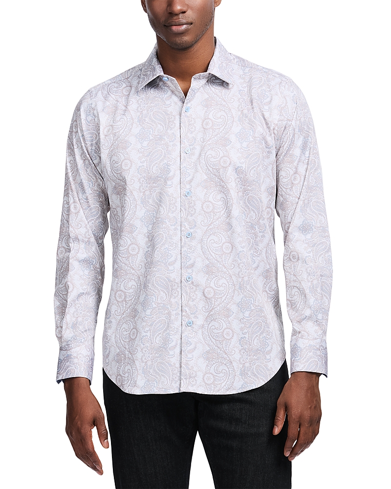 Robert Graham Auberry Printed Long Sleeve Button Front Shirt