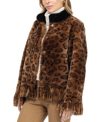 Shearling Lamb Jacket with Fringes