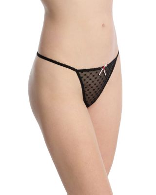 Blue Heart Breaker G-String Thong