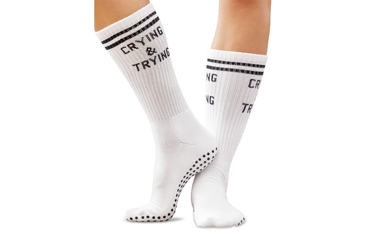 Souls. Crying & Trying Grip Socks